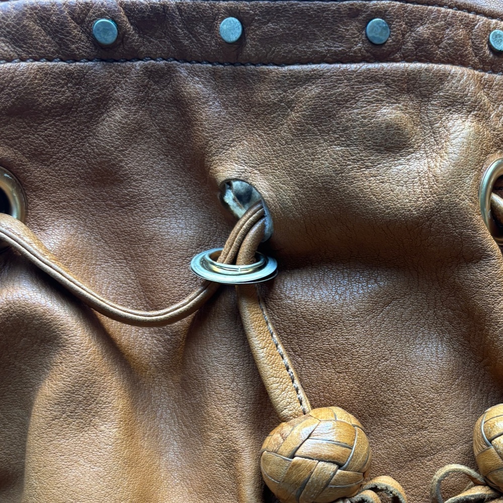 Junior Drake Leather Hobo Bag - Picture 10 of 14